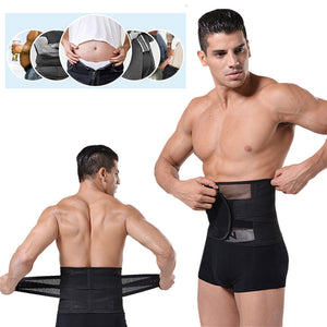 Men Woman Slimming Trimmer Waistband Body Weight Loss Waist Belly Fat Calorie Burning Belt