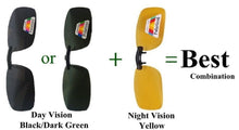 Load image into Gallery viewer, Polarized Day Night Vision Flip-up Clip-on Lens Driving Glasses Sunglasses